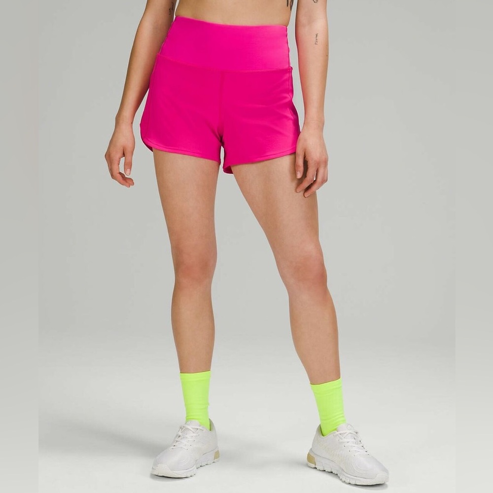 Lululemon Speed Up High Rise shorts size 4